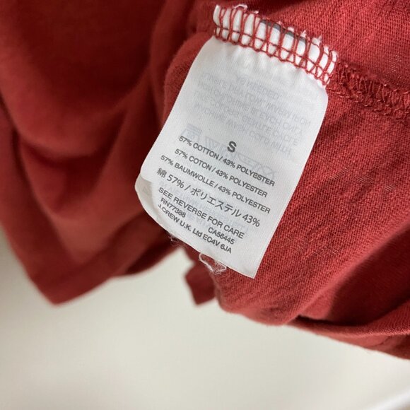 J Crew Tie-back Tank Top Womens Small Red - Picture 3 of 5